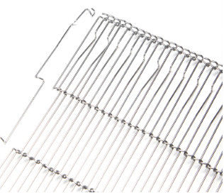 Kalite  Yisen 304 Stainless Steel B Type Oven Conveyor Belt Customized Fabrika