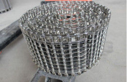 Kalite  168mm-900mm SS Stainless Steel Conveyor Belt Wire Mesh for Wall Cladding Fabrika