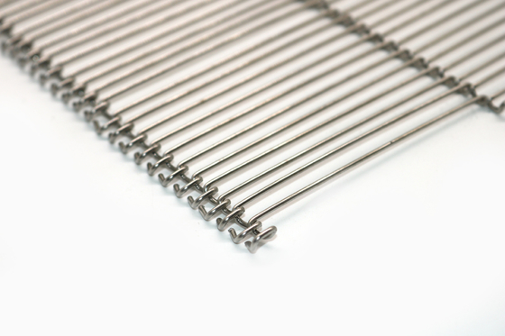 Bileşik Dengeli Fırın Konveyör Bant Mesh Metal