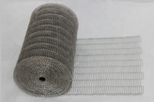OEM Paslanmaz Çelik Düz Flex Fırın Konveyör Bant Mesh Metal
