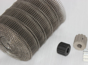 OEM Paslanmaz Çelik Düz Flex Fırın Konveyör Bant Mesh Metal