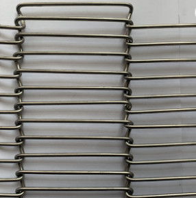 Düz Flex SS304 Gıda Fırını Konveyör Bant Hasır
