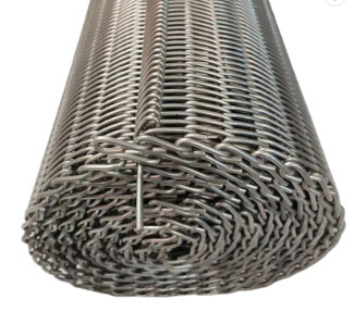 Yumurta Tepsi Kurutucular için 316 Paslanmaz Çelik Genişletilmiş Metal Elmas Hasır Tel Konveyör Bant
