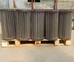 Polişli Paslanmaz Çelik Ağı Kemeri Paketleme Endüstrisi ve Taşıyıcı Otomasyonunda Kullanılan Özel Genişlik Çelik Tel Malzemesi