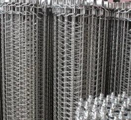 Konveyör Bant için Isıya Dayanıklı İnce Metal Hasır Sac Tel Kumaş