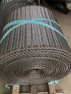 Kurutma makinesi için Yüksek Sıcaklık SS304 Paslanmaz Çelik Zincir Spiral Dondurucu Kemer