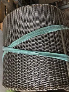 Kurutma makinesi için Yüksek Sıcaklık SS304 Paslanmaz Çelik Zincir Spiral Dondurucu Kemer