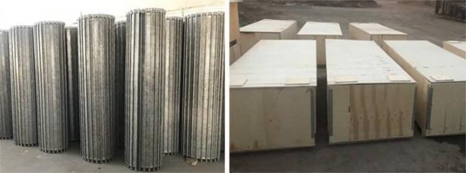 Galvanizli Nal Menteşeli Paslanmaz Çelik Konveyör Bantlı Tel Net 8