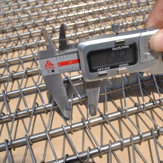 Özel Korozyon Direnci Meyve Çikolata Konveyör Bantlı Zincir Tahrikli 2