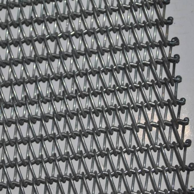 SUS316L Paslanmaz Çelik Konveyör Konveyör Bant İmalatı Hasır Tel 9